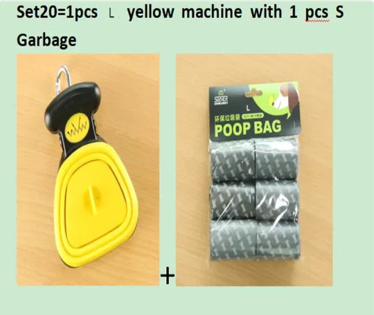 Recolector de Excrementos de Mascota Plegable