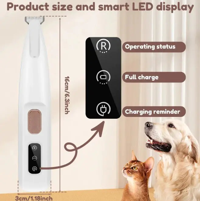 Recortador de uñas para mascotas Grooming
