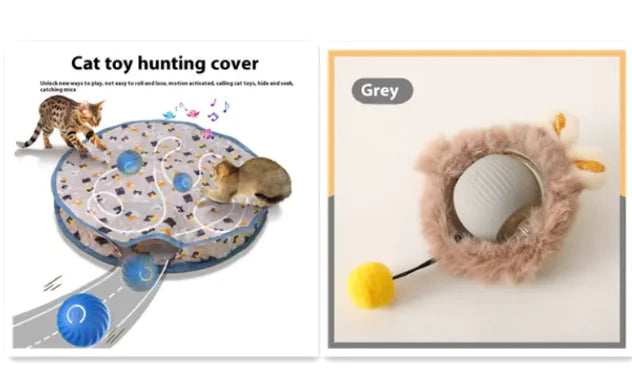 Pelota autorolante para gatos
