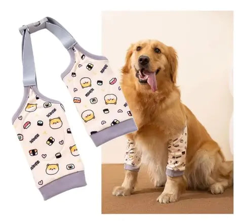 Mangas protectoras de rodillas para perros
