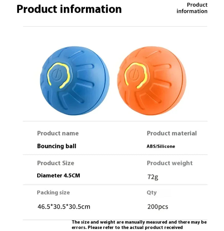Pelota Juguete Inteligente Interactiva para perros y gatos