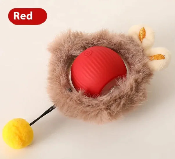 Pelota autorolante para gatos
