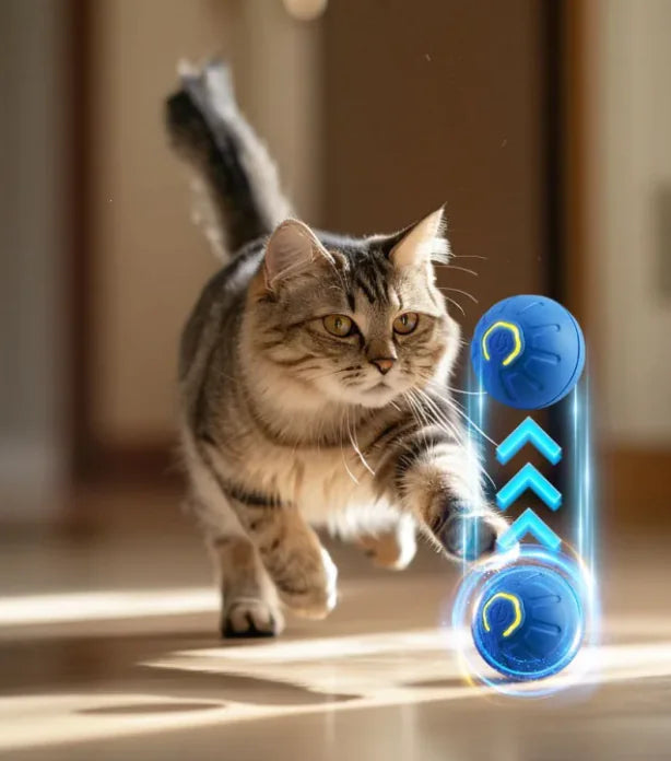 Pelota Juguete Inteligente Interactiva para perros y gatos
