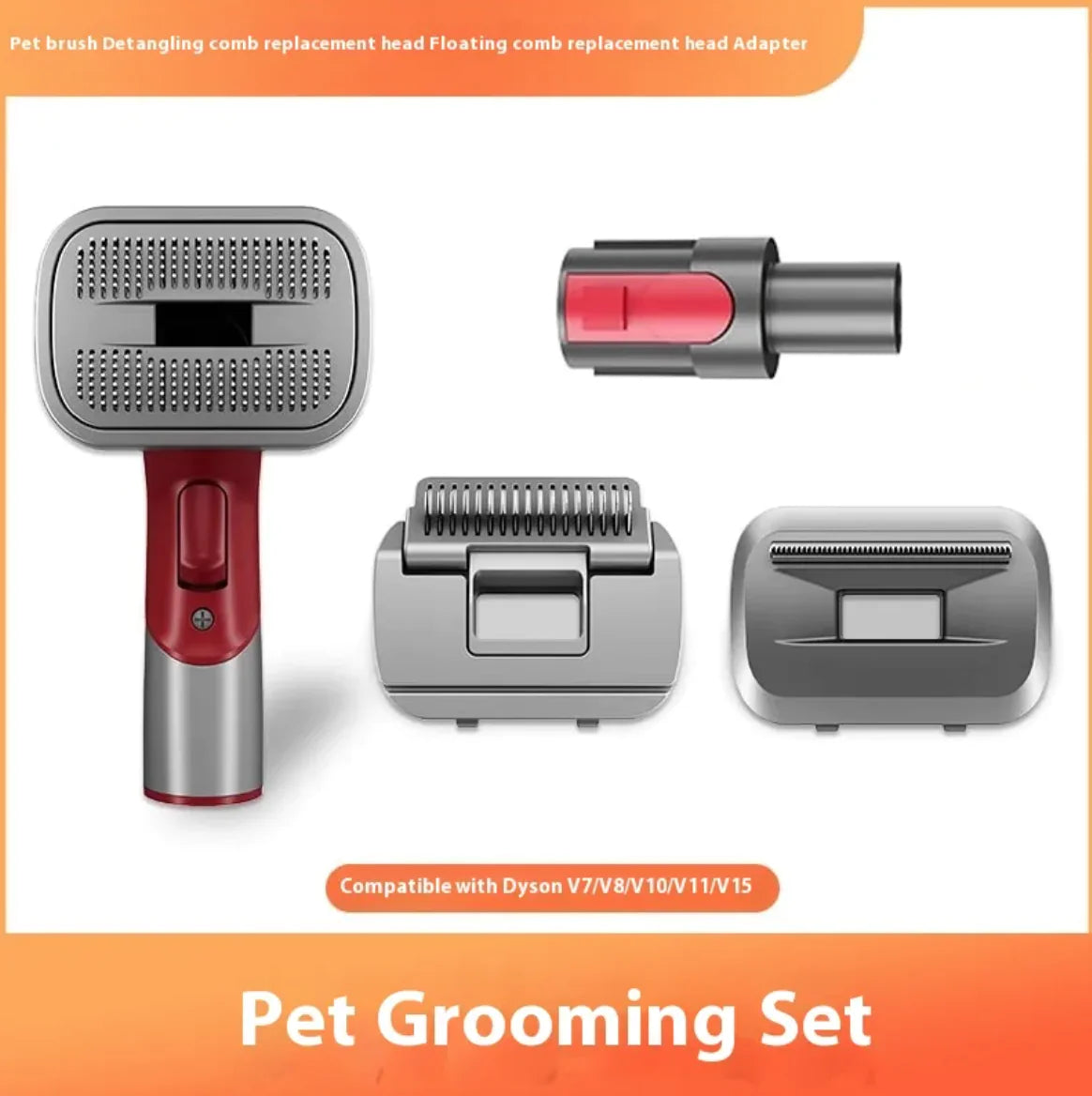 Kit Completo de Cepillo Afeitador para Mascotas Grooming