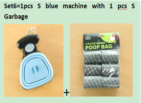 Recolector de Excrementos de Mascota Plegable