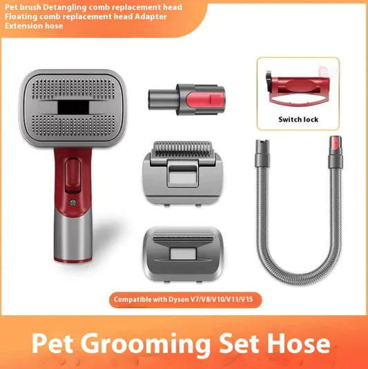 Kit Completo de Cepillo Afeitador para Mascotas Grooming