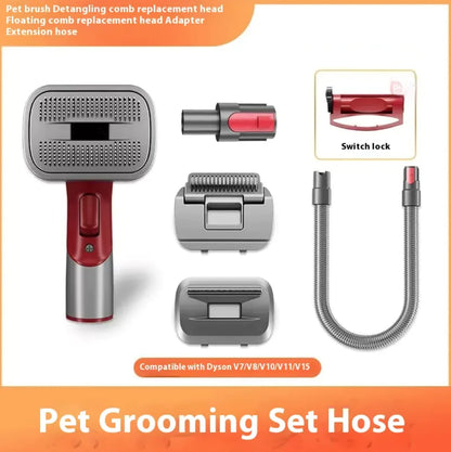 Kit Completo de Cepillo Afeitador para Mascotas Grooming