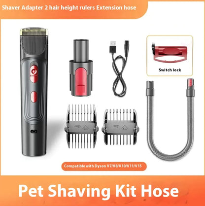 Kit Completo de Cepillo Afeitador para Mascotas Grooming